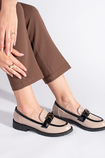 beige gelakt Dames... 2