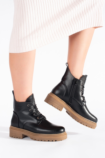 chaussures à lacets noires... 2