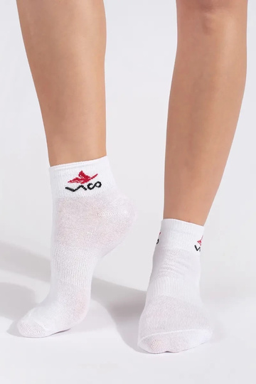 witte dames skarpetki Vico... 2