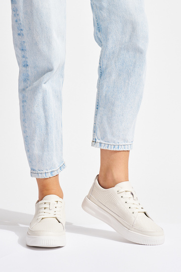 Opengewerkte leren schoenen... 2