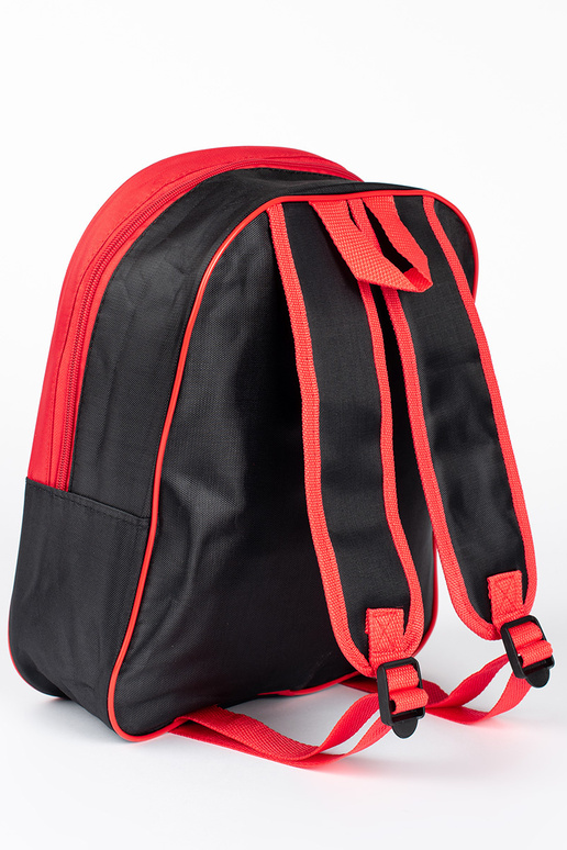 Schwarz-roter Rucksack für Jungen ze...