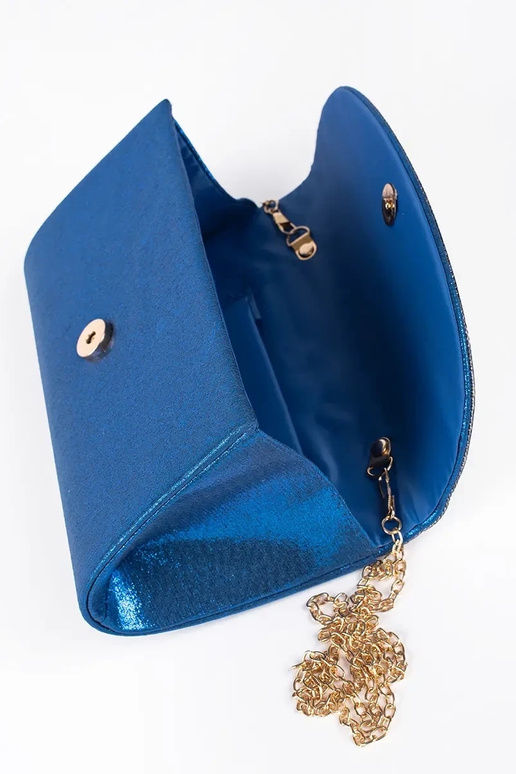 Klassische kleine Handtasche blau