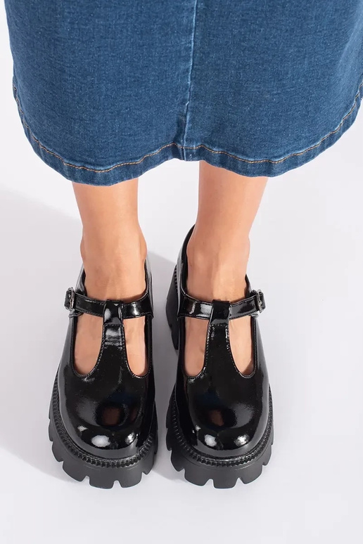 zInart gelakt Dameslaarzen met platform