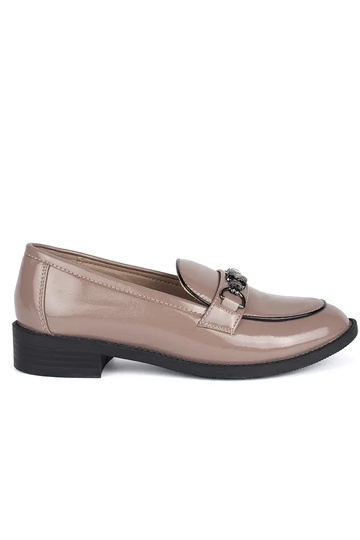 mit Lackeffekt Beige...