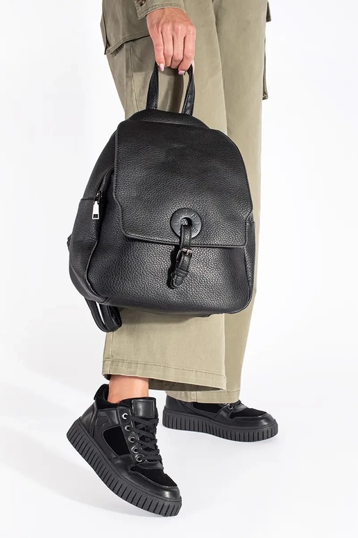 couleur noire grand Chaussures de femme