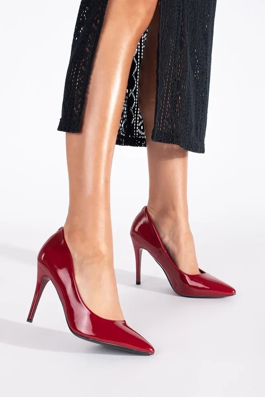 Burgund lackiert High Heels Burgund lackiert High Heels