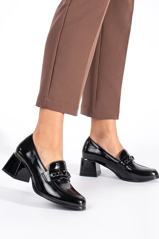 couleur noire femmes demi-chaussures...