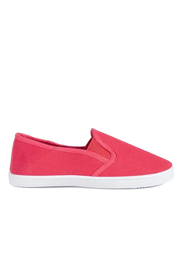 Rote geprägte Schuhe für...