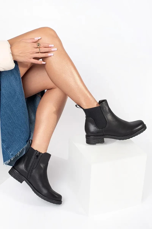 Zwarte damesschoenen Zwarte damesschoenen