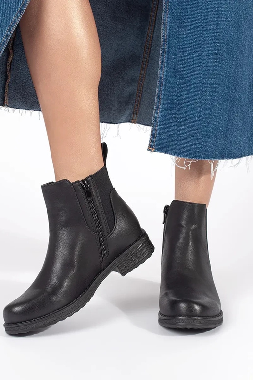 Zwarte damesschoenen Zwarte damesschoenen