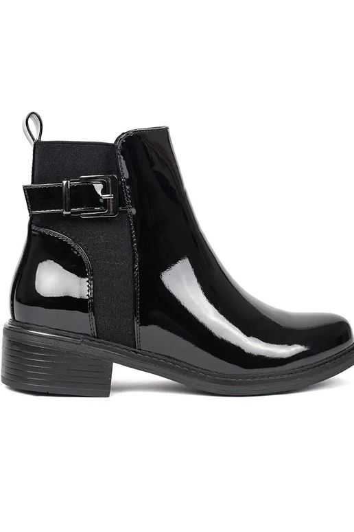 mit Lackeffekt schwarze Damenschuhe mit Lackeffekt schwarze Damenschuhe