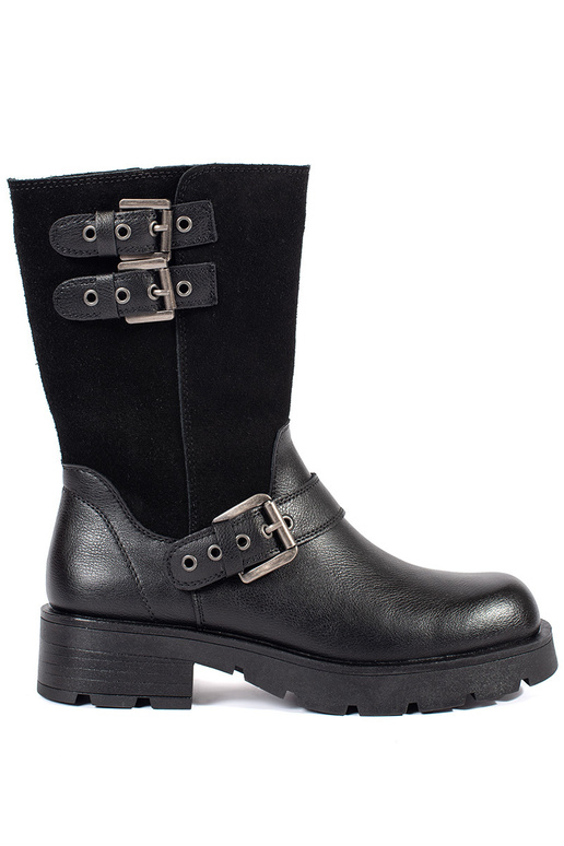 Chaussures pour femmes en cuir noir...