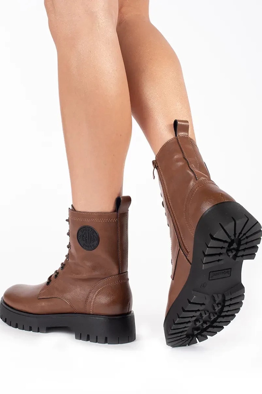 Sergio Leone Damenstiefel aus Leder...