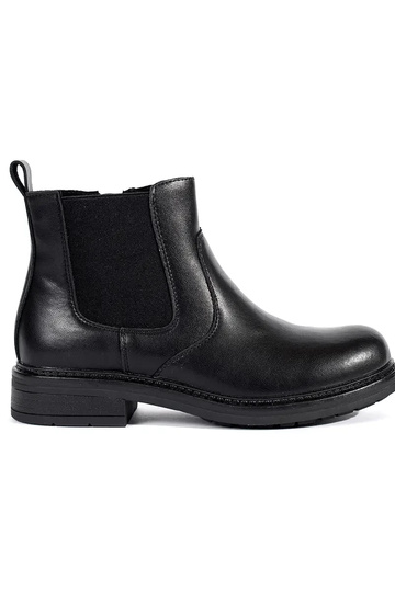 Bottines Chelsea noires...