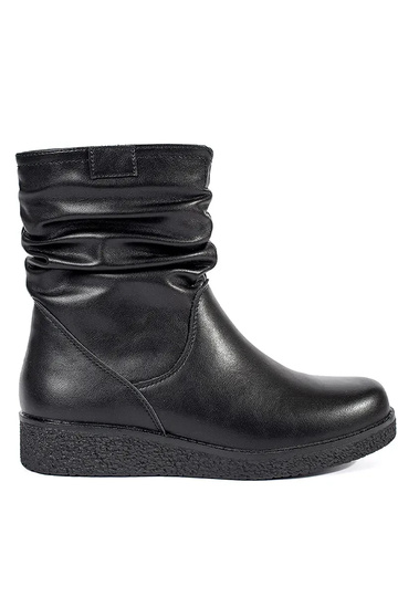 Zwarte leren damesschoenen...