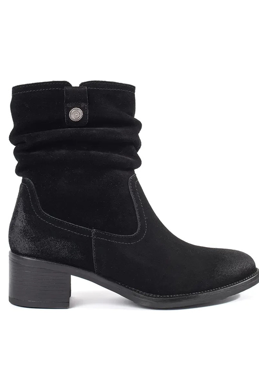 Bottes de cow-boy en cuir noir Sergio... Bottes de cow-boy en cuir noir Sergio...
