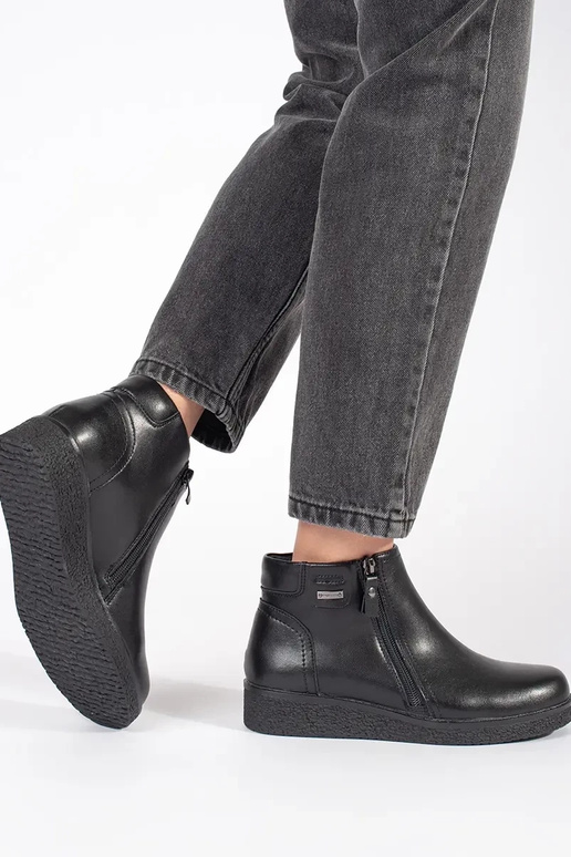 Zwarte comfortabele leren schoenen... Zwarte comfortabele leren schoenen...