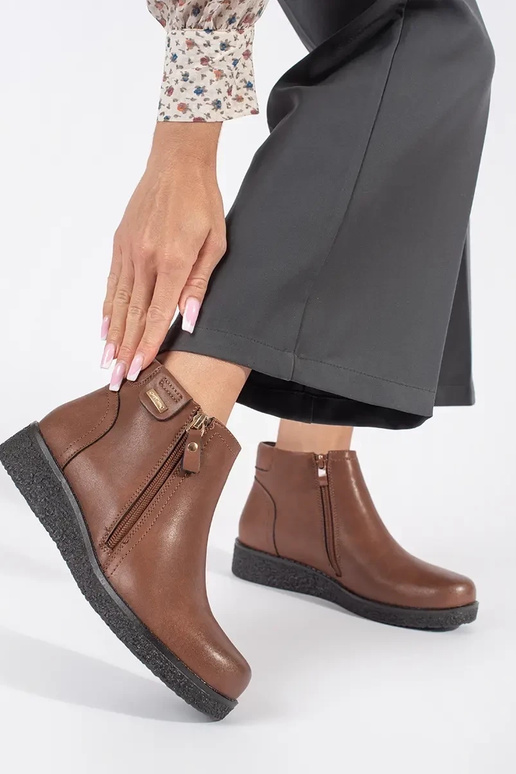 Chaussures confortables en cuir...