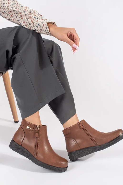 Chaussures confortables en cuir...