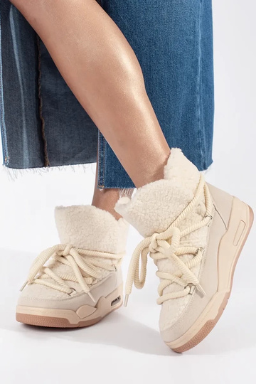 Bottes de neige beige pour... 2