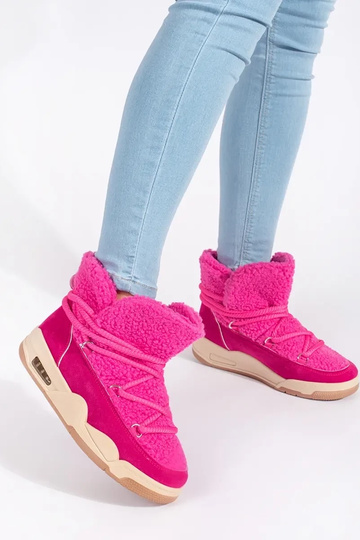 couleur rose Bottes de... 2