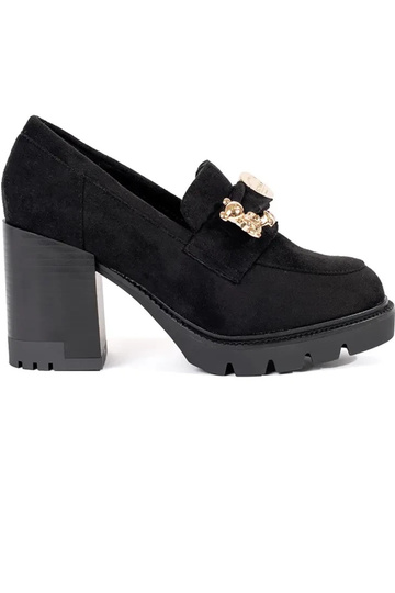 Dames sandalen met suède...