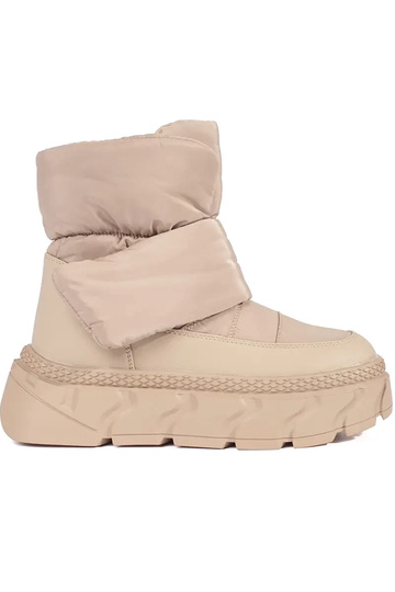Bottes de neige beige pour...