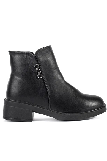 Bottes classiques noires à...