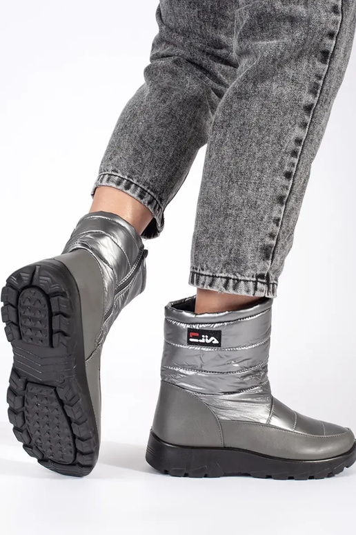 Bottes de neige pour femmes en gris Bottes de neige pour femmes en gris