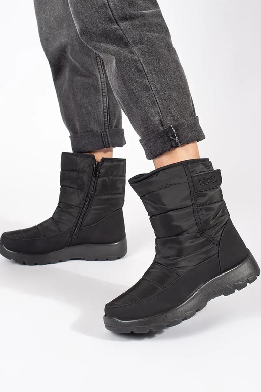 Damen-Schneestiefel in Schwarz Damen-Schneestiefel in Schwarz