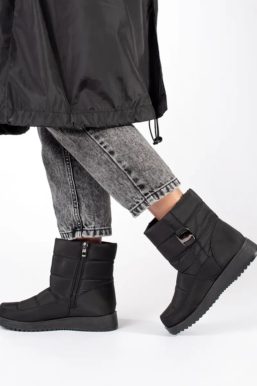 couleur noire pratique Bottes de...