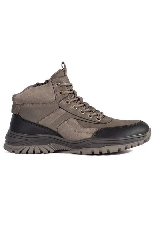 Bottes de trekking d'hiver marron