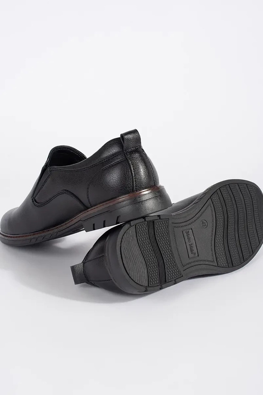 Schwarze Slip-on-Sneakers für Männer