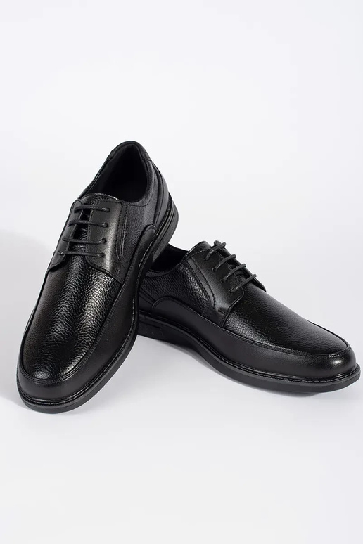 Baskets à lacets noires pour hommes