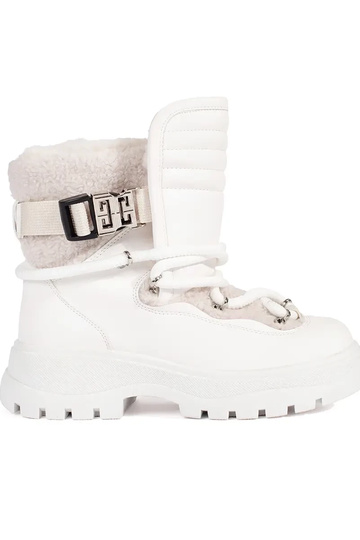 couleur blanche Bottes de...
