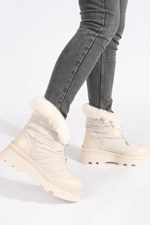 beige SnoInboots voor dames z zInarte...