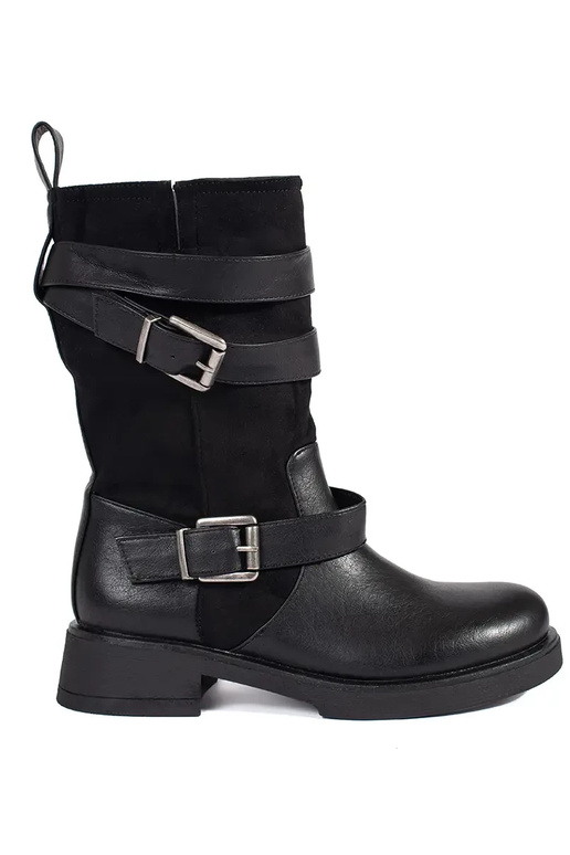 zInart dames laarzen op een lage hak...