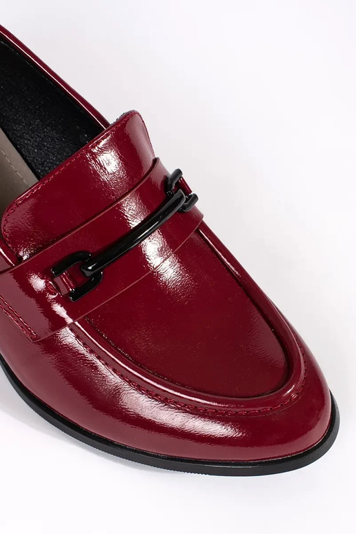 Bourgogne demi-chaussures mocassins...