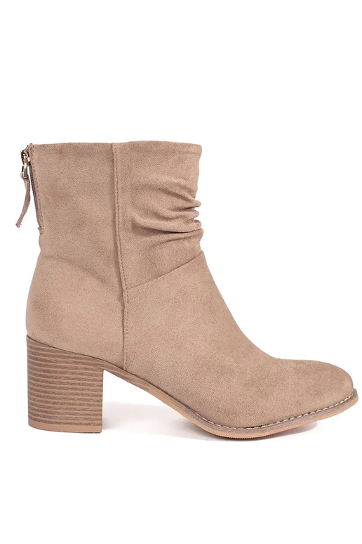 beige en daim Chaussures de femme...