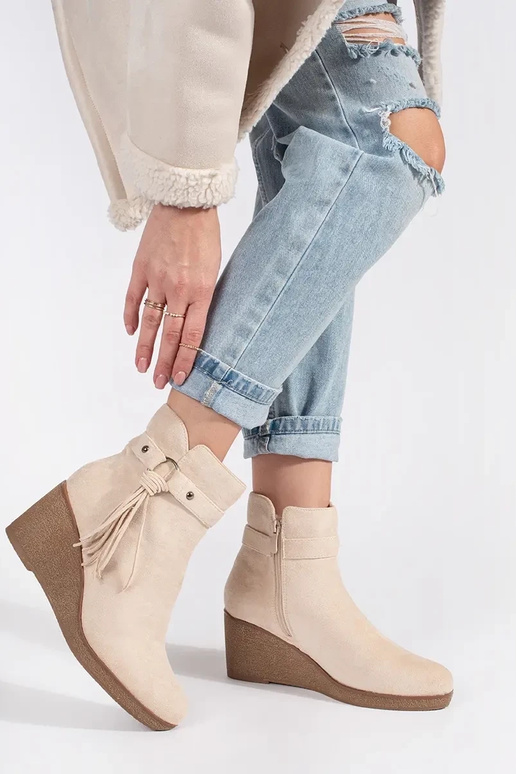 aus INildleder hellBeige Frauen...