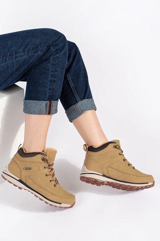 marron isoler Chaussures de randonnée marron isoler Chaussures de randonnée