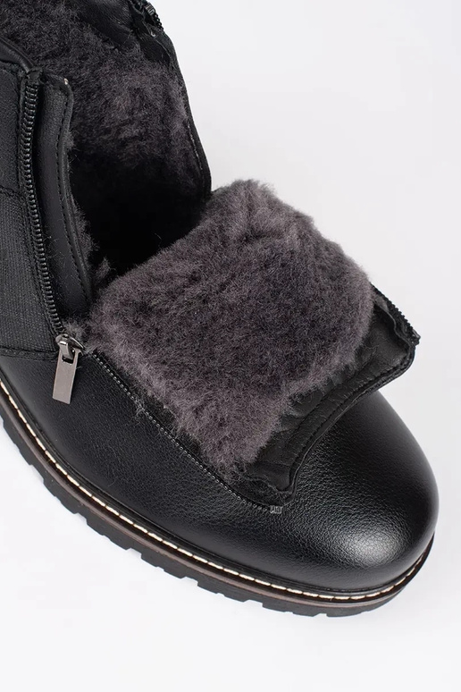 couleur noire isoler Bottines Chelsea...