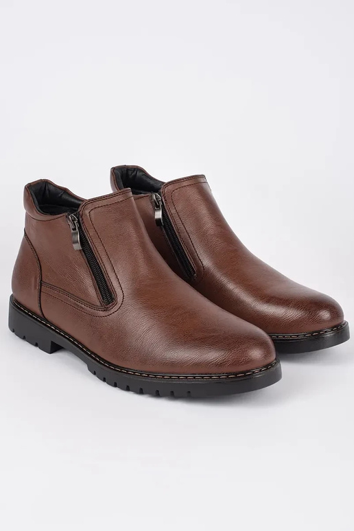 marron hiver chaussures Hommes isoler
