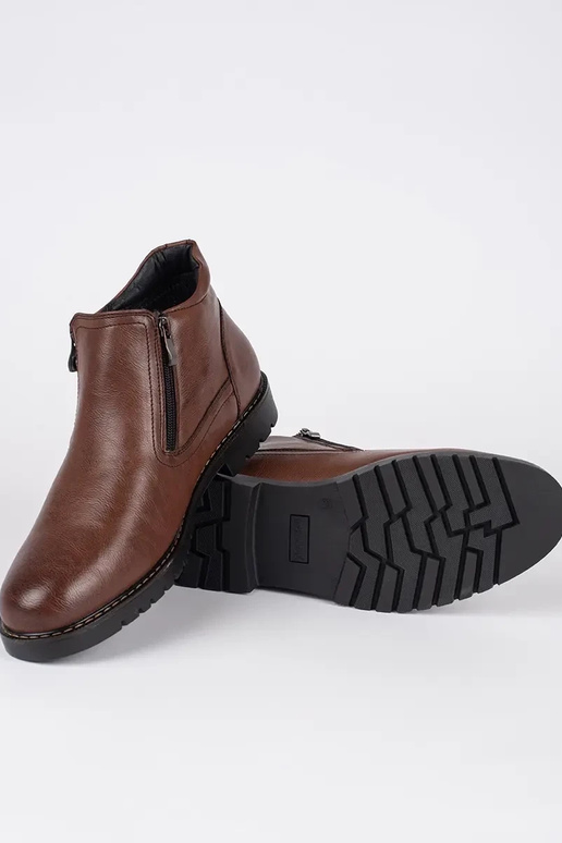 marron hiver chaussures Hommes isoler