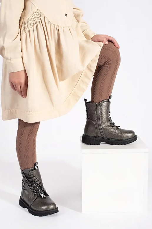 Puéril isoler lacé chaussures hiver