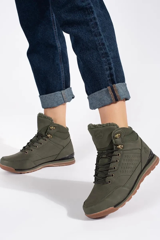 Khaki-Farbe-Farbe Trekkingschuhe... Khaki-Farbe-Farbe Trekkingschuhe...