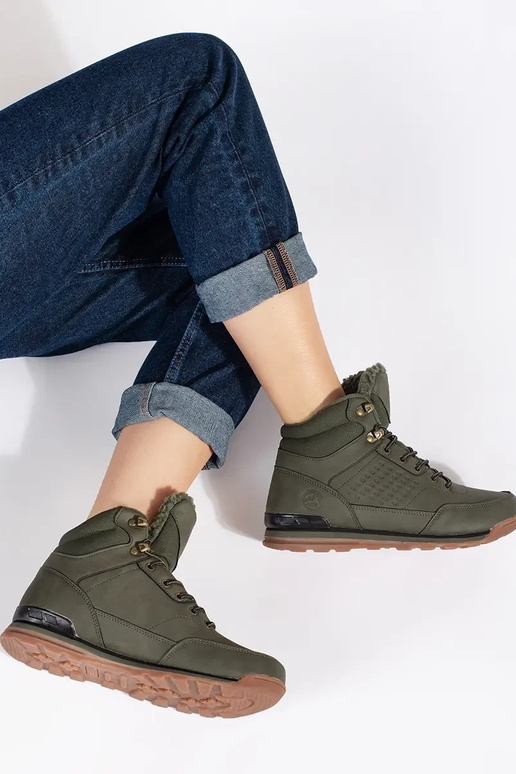 Khaki-Farbe-Farbe Trekkingschuhe... Khaki-Farbe-Farbe Trekkingschuhe...