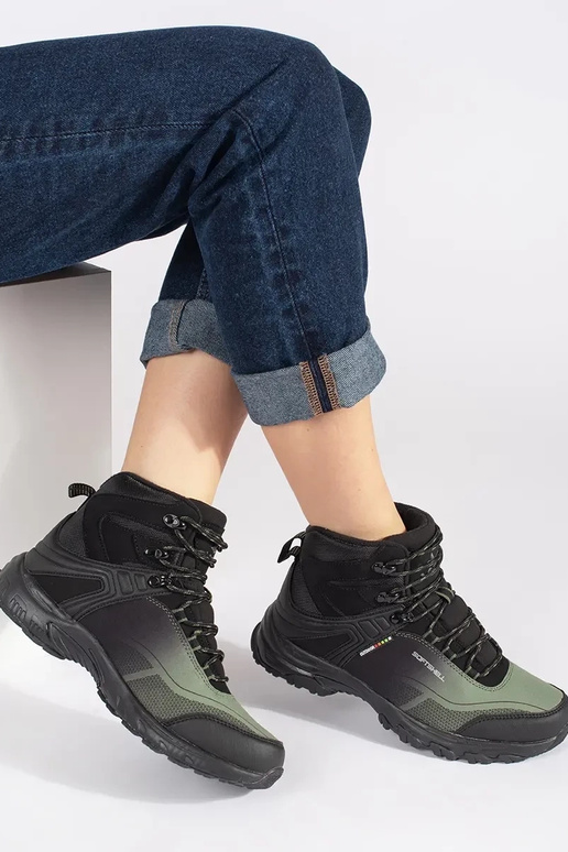 Noir et-couleur verte Chaussures de... Noir et-couleur verte Chaussures de...