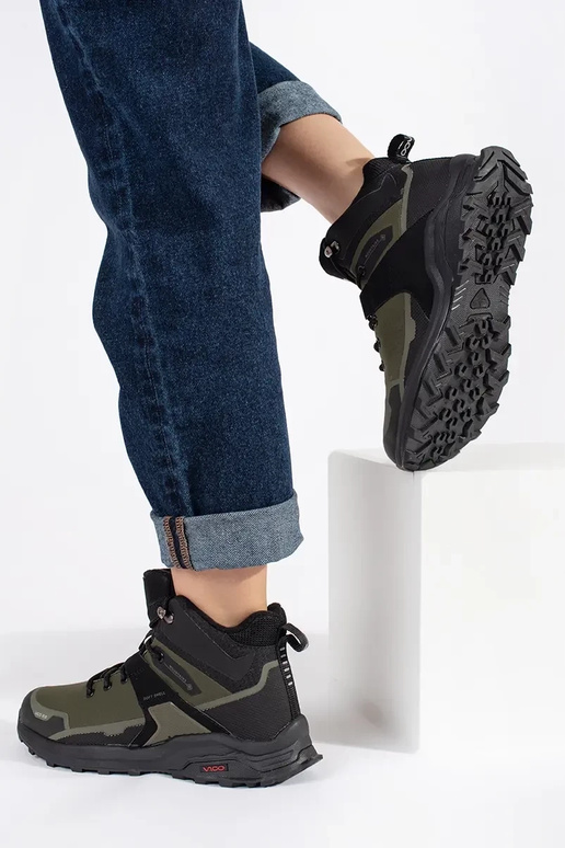 Khaki-Farbe-Farbe Trekkingschuhe...