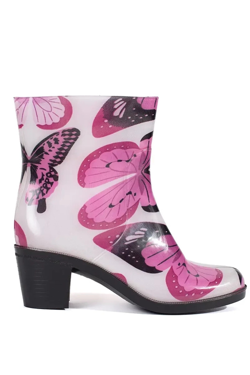 Gummistiefel Zu motyle auf High Heels